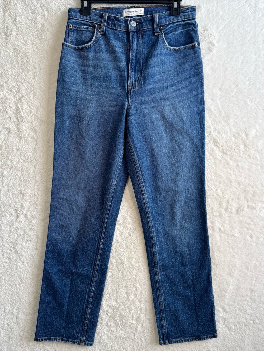 Abercrombie & Fitch‎ The 90s Straight Ultra High Rise Jeans Women’s 28 6R Denim